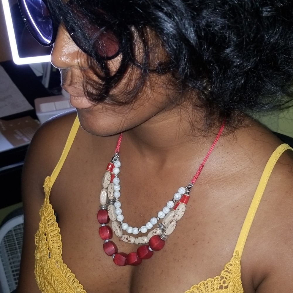 Earring and Necklace